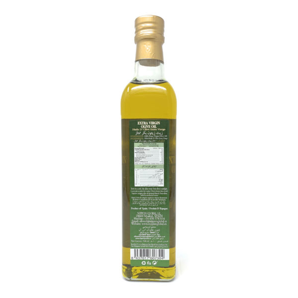 Watertree Olive Oil 500 ml Back