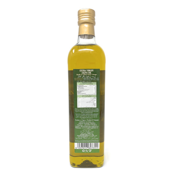 Watertree Olive Oil 750 ml Back